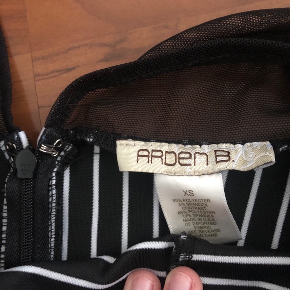 Arden B. Peplum top. - Picture 3 of 3